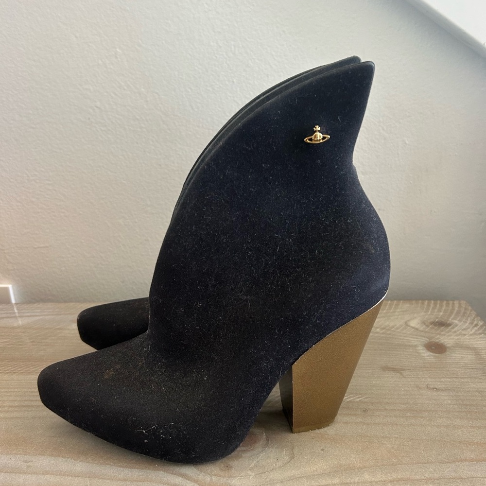 MELISSA - Vivienne Westwood Women's Black Boots